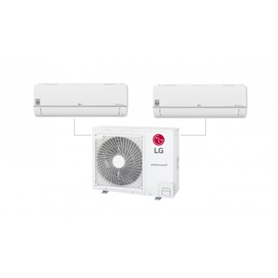 Conjunto 2x1 Inverter R32 1x 2200frig 1x 3000frig Color Blanco WIFI