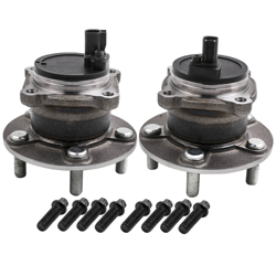 2x Cojinete de Rueda+ABS sensor Para Ford Focus II C-Max 1.6 1.8 Trasero en oferta