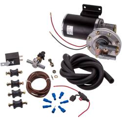 Kit de bomba de vacío eléctrica Hardware de montaje para Brake Booster 12 voltios 18 a 22 pulgadas características