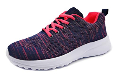 Zapatillas Deportivas para Mujer Transpirables Ligeras de Malla para Correr Caminar Trabajar