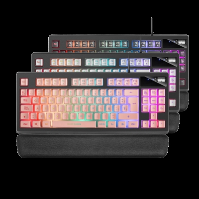 Teclado MKAX ROSA en ESPAÑOL reacondicionado