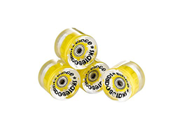 Ridge Skateboard Ruedas de Patinete, Unisex Adulto, Amarillo, 70 mm en oferta