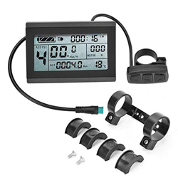 VGEBY Medidor de Pantalla de Bicicleta Bicicleta KT-LCD3 Panel de Pantalla LCD Impermeable Velocímetro de Bicicleta eléctrica Velocímetro precio