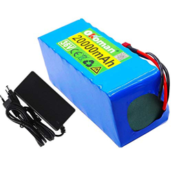 Bateria Bicicleta Electrica 36v 10S4P 20000mah 500w Capacidad de Alta Potencia 18650 Batería de Iones de Litio Bicicleta eléctrica Scooter BMS con Car precio