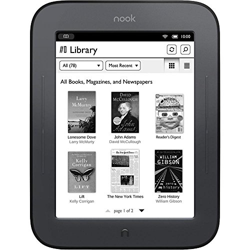 Barnes & Noble Nook Simple Touch lectore de e-Book 2 GB WiFi Negro - E-Reader (15,2 cm (6"), 800 x 600 Pixeles, ePub,PDF, BMP,GIF,JPG,PNG, 2 GB, Micro precio