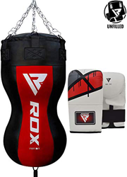 RDX Uppercut Sacos De Boxeo Bolsa MMA SIN LLENAR Ángulo Cuerpo Saco Pared Kick Boxing Muay Thai en oferta