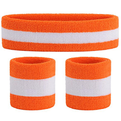 ONUPGO Set de muñequeras Deportivas Set de muñequeras con Banda de sujeción Bandas para Sudar Wristband Ejercicio atlético Baloncesto Muñequera y Band precio