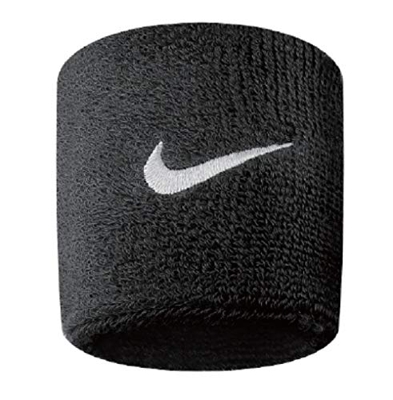 Nike NUEVAS BANDAS DE SUDOR (2 PAQUETES) (Negro)