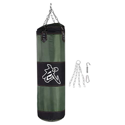 MAGT Bolso Pesado De Boxeo Duradero, Saco De Arena con Saco De Arena Funcional Bolsa De Entrenamiento Vacío De Boxeo Gancho Kick Fight Karate Bolsa De características