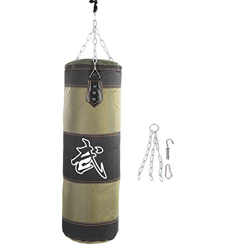 DEWIN Bolsa de Arena de Patada con Gancho de Boxeo de Entrenamiento vacío Saco de Arena de Pelea de Karate Saco de Arena de perforación, 4 tamaños Dis características