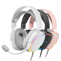 Auriculares gaming MHAX en BLANCO reacondicionado precio