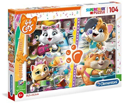 Clementoni Supercolor44  Cats (104 pcs.) precio