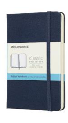 Moleskine Sapphire Blue Notebook Pocket Dotted Hard (Importación USA) BOOK NUEVO características