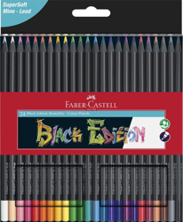 Faber-Castell Black Edition Colour Pencils 24er precio