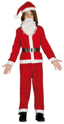 Guirca disfraz papá Noel para niño en oferta
