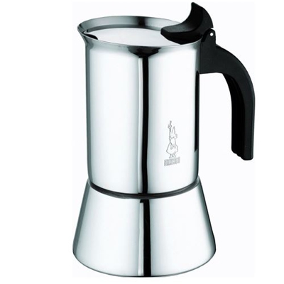 Bialetti Elegance Venus Induction 6 Cup Espresso Coffee Maker Stainless Steel