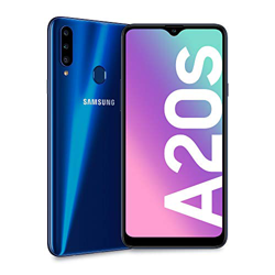 SAMSUNG Smartphone MÓVIL Galaxy A20S Blue - 6.5'/16.5CM - CAM (13+8+5)/8MP - OC 1.8GHZ - 32GB - 3GB RAM - Android - 4G - Dual SI características