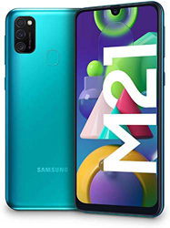 Samsung Galaxy M21 - Smartphone Dual SIM de 6.4" sAMOLED FHD+, Triple Cámara 48 MP, 4 GB RAM, 64 GB ROM Ampliables, Batería 6000 mAh, Android, Versión precio