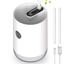 QUARED Humidificador 1000ml, Humidificadores de Aire Silencioso con alimentación USB, Auto-Apagado, Luz Nocturna Hogar Dormitorio Oficina Yoga (Blanco en oferta