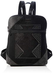 Desigual Accessories PU Backpack Medium, Mochila. para Mujer, negro, U características