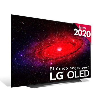 LG OLED55CX-ALEXA - Smart TV 4K OLED 139 cm (55") con Inteligencia Artificial, Serie C, Procesador Inteligente α9 Gen3, Deep Learning, 100% HDR, Dolby