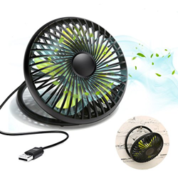 Ventilador USB MECO Pequeño Ventilador de Mesa Portable, 6 '' de 2 Velocidades y Altura Ajustable para Escritorio, Oficina, Viaje, Acampar, Pesca  características