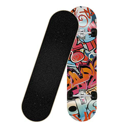 Monopatín Retro Madera De Arce Patineta Patinetas Completas Truco Cruiser Principiantes Longboard con Cubierta De Arce Niños Adultos También Niñas Ska en oferta