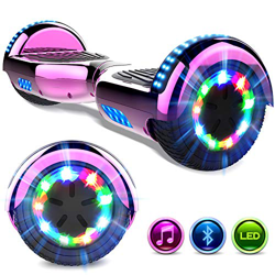 GeekMe Hoverboard 6.5'' Self Balance Scooter Las Ruedas LED Luces, Scooter eléctrico con Bluetooth - Patinete Eléctrico 2 * 350W en oferta