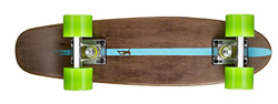 Ridge Skateboards Maple Mini Dark Dye - Longboard, Color Verde, Talla 22-Inch precio