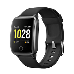 GRDE Smartwatch, Reloj Inteligente Impermeable IP68 con Monitor Sueño Pulsómetros Caloría Podómetro Operación con un Clic Deportivo Fitness Smartwatch características