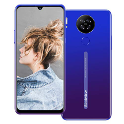 Blackview A80 4G Móviles 2020, Android 10 Smartphone Libres Face ID, 6,21 HD Display, 2GB +16GB, 4200mAh Batería Telefono Dual SIM, Móvil Libre 13MP + características