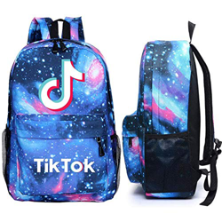 BAIBEI Mochila TIK Tok, Cinturón de Amortiguación Ajustable 3D Imprimió Mochila Escolar, TIK Tok Mochila Informal Mochila para portátil Mochila de Mod precio