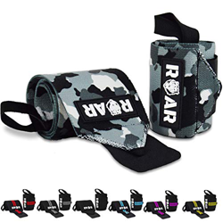 Roar® Muñequeras Deportivas, Muñequeras Crossfit Hombre y Mujer, Muñequeras Gym Hombre, Wrist Wraps, Muñequera Crossfit, Muñequeras Gimnasio, Calisten características