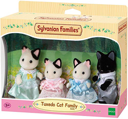 Sylvanian Families-5054131051818 Animales Familia gatos esmoquin (Epoch para Imaginar 5181) , color/modelo surtido en oferta
