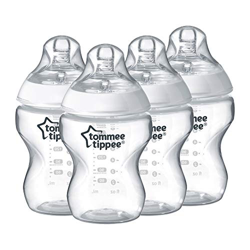 Tommee Tippee Closer to Nature - Biberón anticólico, 260 ml (pack de 6 unidad),42256050 características