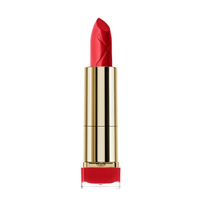 Max Factor Colour Elixir Lipstick, Barra de labios Tono 715, Ruby Tuesday, 29 ml