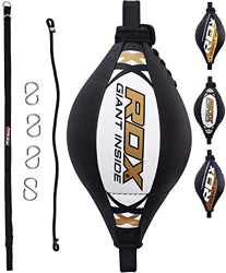 RDX Doble End Velocidad Bola Peras Boxeo Pera MMA Rapida Speed Bag Gimnasio Entrenamiento en oferta