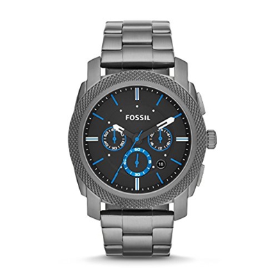 Fossil Reloj Cronógrafo para Hombre de Cuarzo con Correa en Acero Inoxidable FS4931