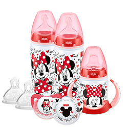 NUK 10759020 Minnie Mouse - Conjunto de botellas, tetinas y chupetes, surtido: modelos aleatorios precio