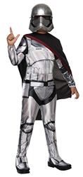 Star Wars - Disfraz de Capitán Phasma Deluxe para niño, S (3-4 años) en oferta