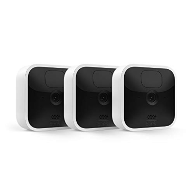 Nueva Blink Indoor | Cámara de seguridad HD inalámbrica con 2 años de autonomía, detección de movimiento y audio bidireccional | 3 cámaras