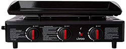 LIVOO DOC105N - Plancha de gas, color negro precio