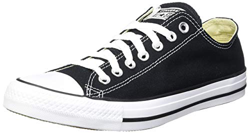 Converse Chuck Taylor All Star Ox, Zapatillas Unisex Adulto, Negro (Black/White), 44 EU en oferta