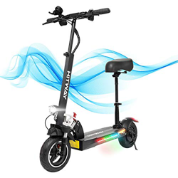 HITWAY Patinete eléctrico, 800 W, 45 km/h, 40 km, Scooter eléctrico Plegable con Pantalla LCD, batería de Iones de Litio de 10 Ah, para Adolescentes y precio