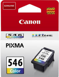 Canon CL-546 Cartucho de tinta original Tricolor para Impresora de Inyeccion de tinta Pixma TS3150-TS3151-MX495-MG2450-MG2550-MG2550S-MG2555S-MG2950-M en oferta