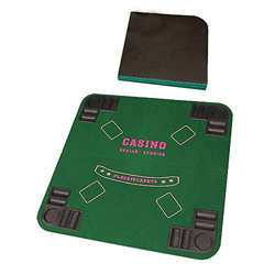 Tablero para Juegos de Cartas Plegable para 4 Jugadores Color Verde precio