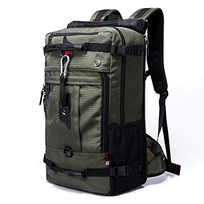 Mochila 40L Viajes Bolso Equipaje de Mano Oxford Impermeable. Artículos para el día Libre Escalar Acampar Gira. Viajes