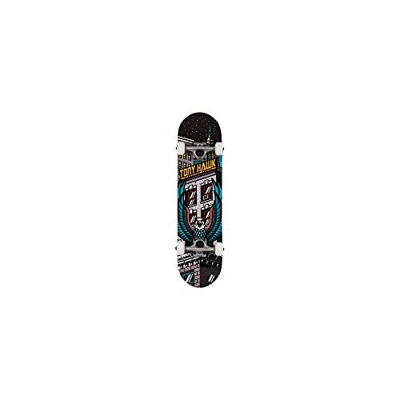 Tony Hawk SS 180 Complete Downtown Mini Skateboard , Unisex Adulto, Multi, 7.375"