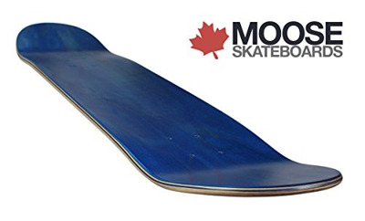 Moose Blank Low Concave 8.00 - Tabla de skateboard (incluye cinta de agarre)