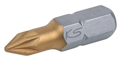 KS Tools 911.2649-1/4"Bit TiN, 25mm, PZ1,5pcs precio